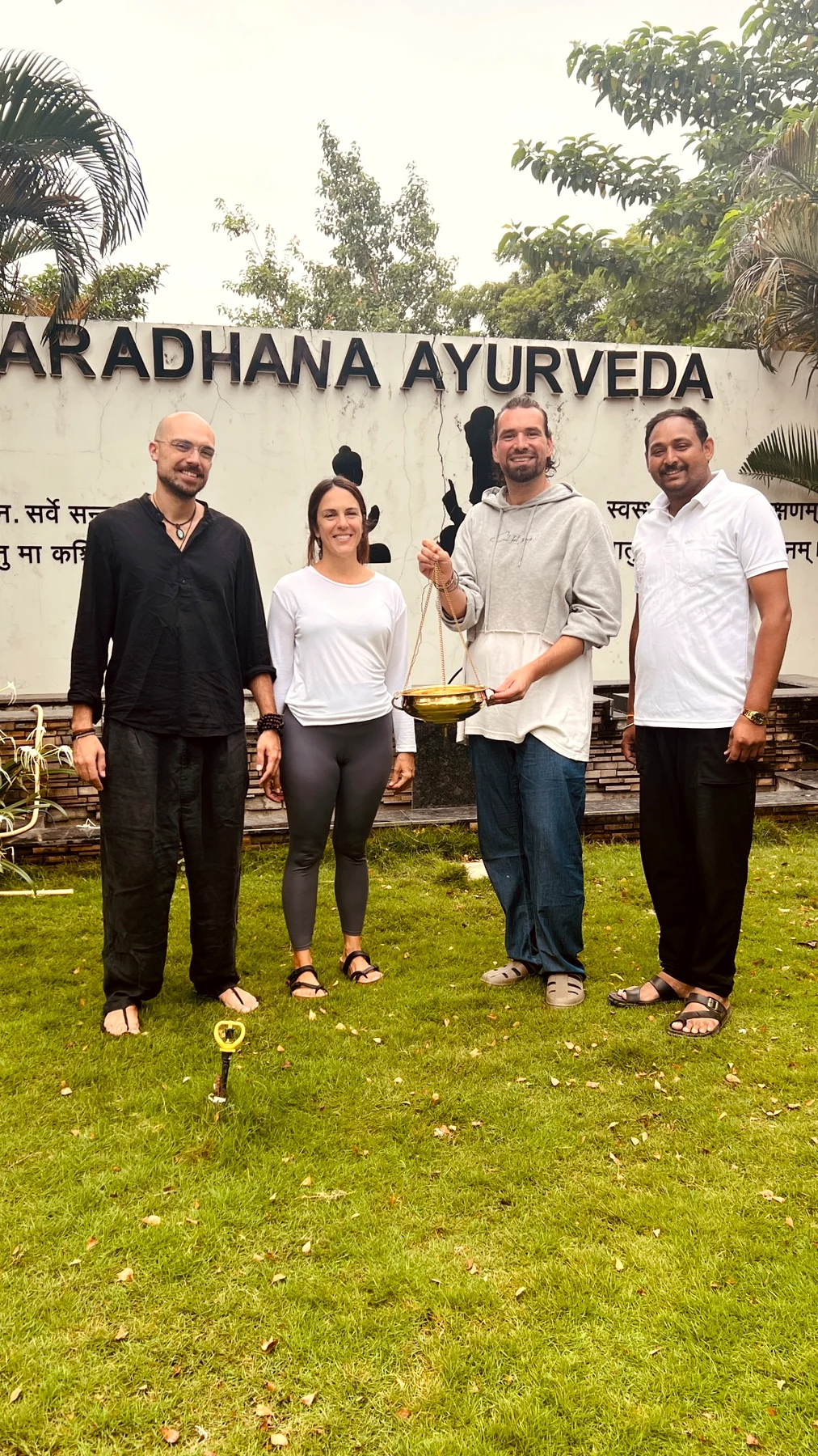 Formación en Aradhana Ayurveda, India