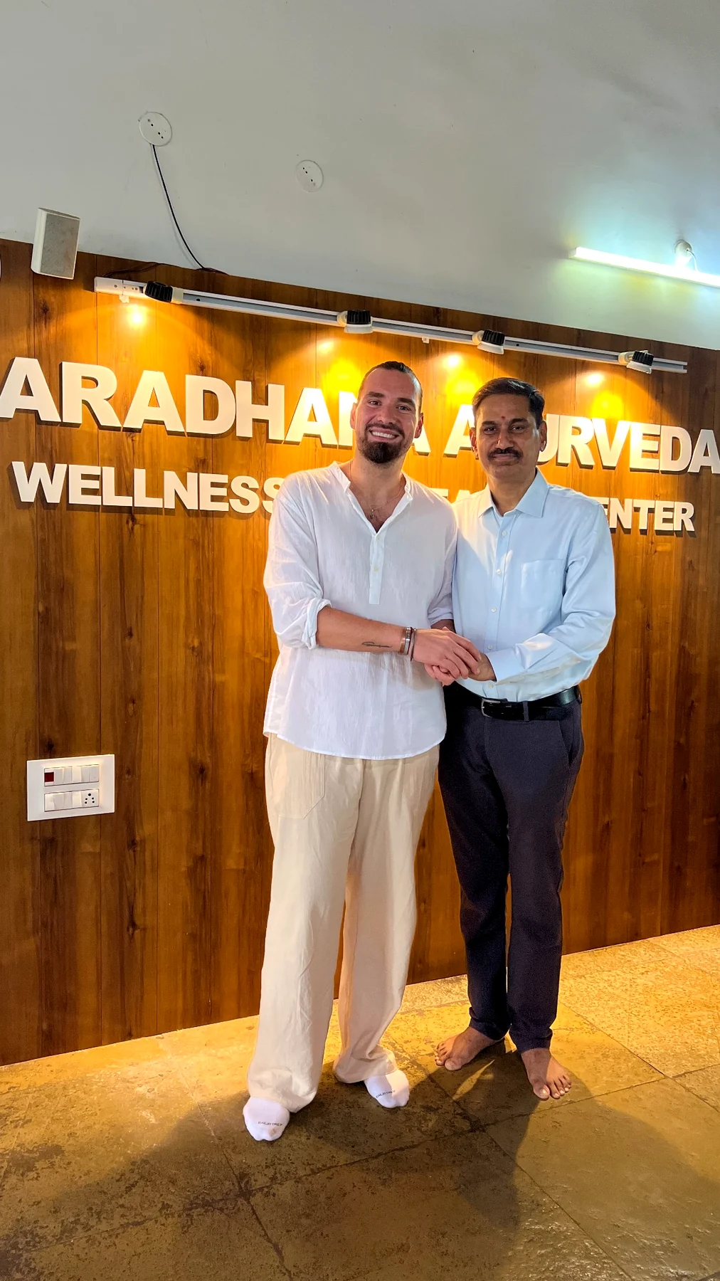 Formación con profesionales de Ayurveda en India